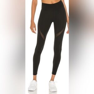 Nike Black Mesh Detail Leggings
